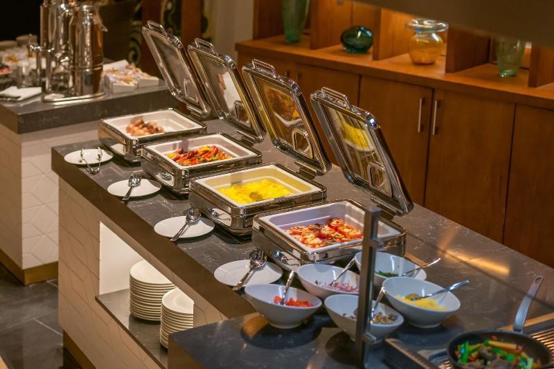 Crystal Inn Hotel - Alamein (Adults Only) El Alamein Kültér fotó A chafing dish buffet