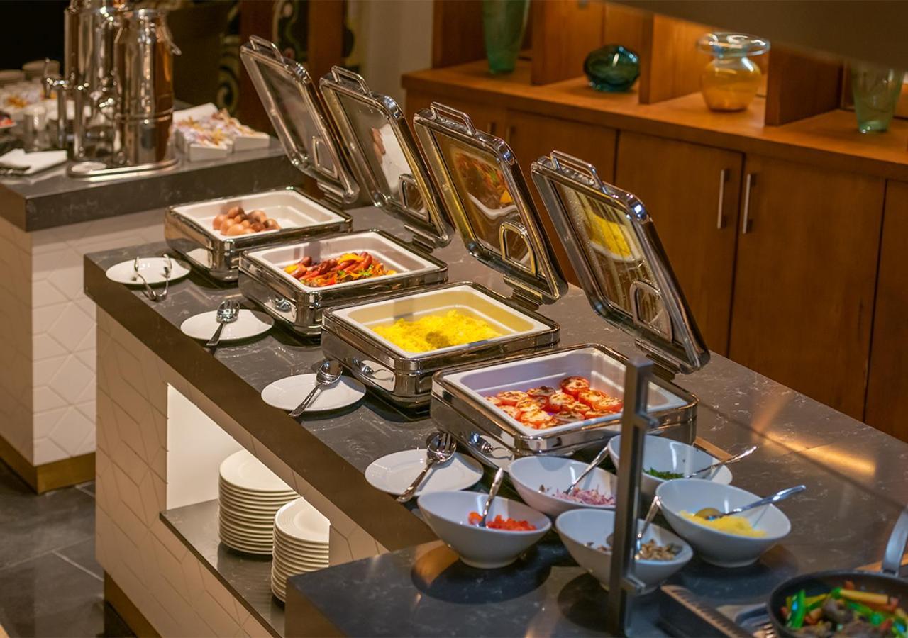 Crystal Inn Hotel - Alamein (Adults Only) El Alamein Kültér fotó A chafing dish buffet
